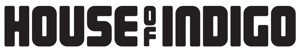Logo - House of Indigo (zwart)